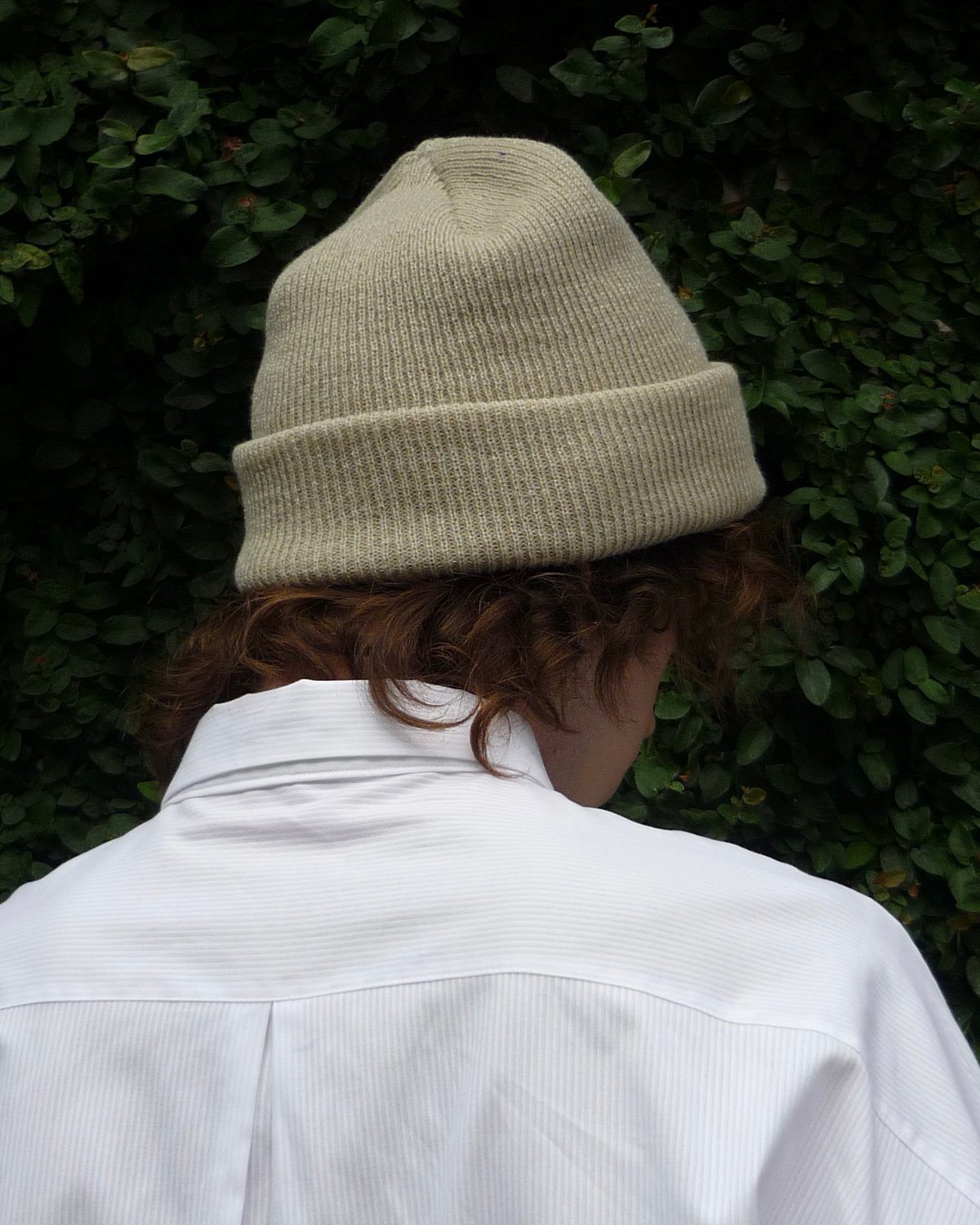 KNIT CAP (beige) | POLY ONLINE STORE