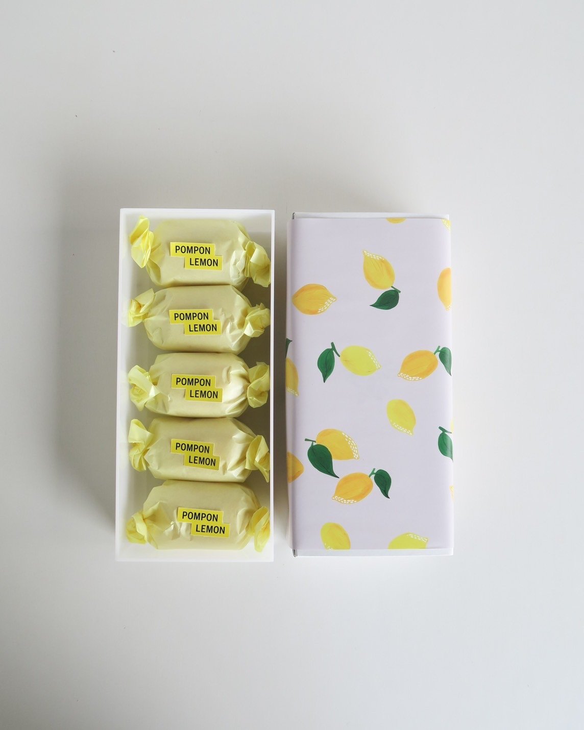 POMPON LEMON BOX（レモンケーキ5個入り） | POMPON ONLINE STORE