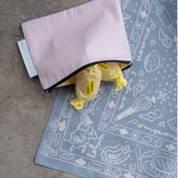 POMPON POUCH ＜LAVENDER＞