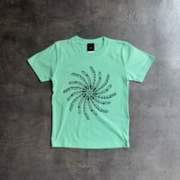 KIDS T-shirt - LIGHT GREEN - CHINANAGO AND NISHIKIANAGO
