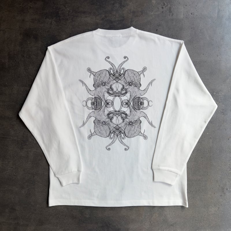 Long Sleeve T-shirt - WHITE - MADAKO | STICKER