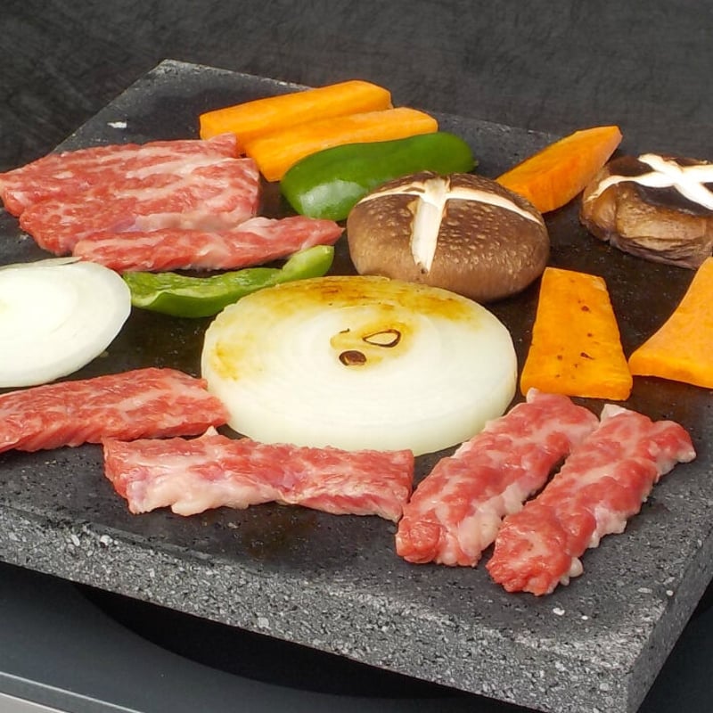 富士の溶岩　鉄板焼き　焼肉 ふじさん 溶岩プレート(自然風) キャンプ用品 溶岩プレート