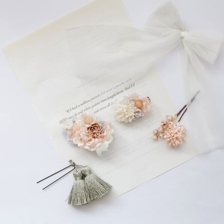 Bouquet head dress   no.018