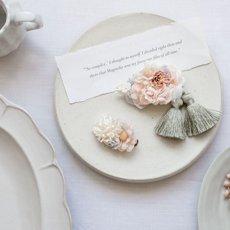 Bouquet head dress no.018 | le petit bonheur