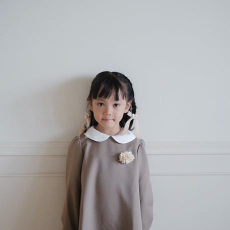 染リボンのヘアゴム