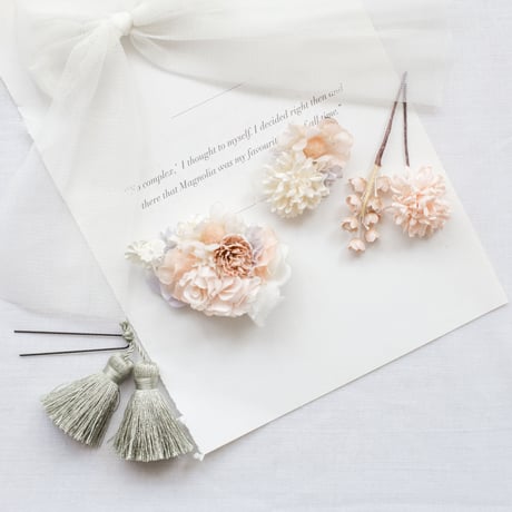 Bouquet head dress   no.018