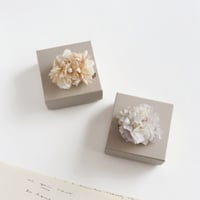 2way ヘアクリップコサージュ