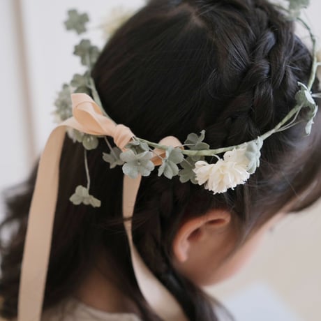 布花の冠 clover