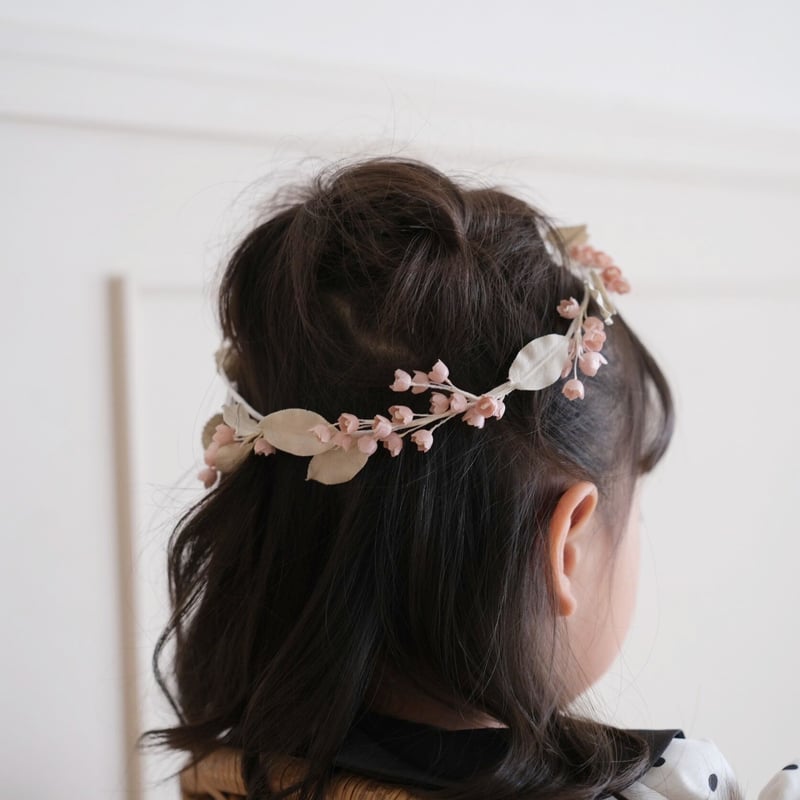 アンティークカラー花冠✳︎ ワックスフラワー花冠 – デイジーストア
