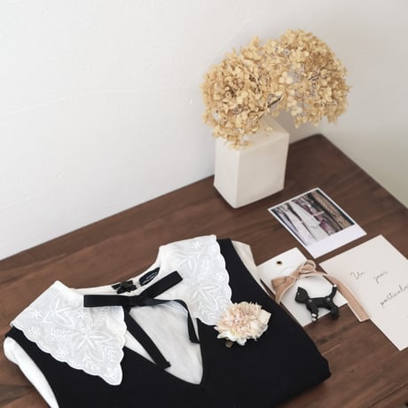 2way ヘアクリップコサージュ