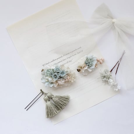 Bouquet head dress   no.021
