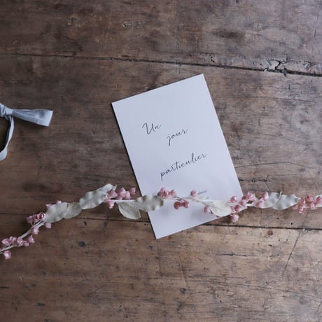 布花の冠 antiue pink