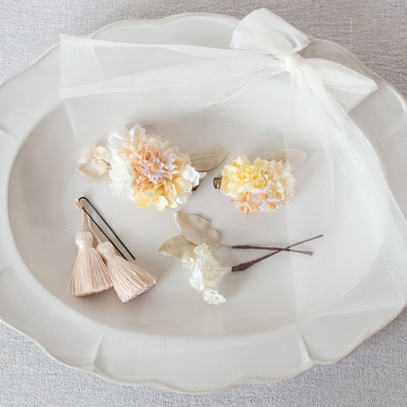 Bouquet head dress no.013 | le petit bonheur