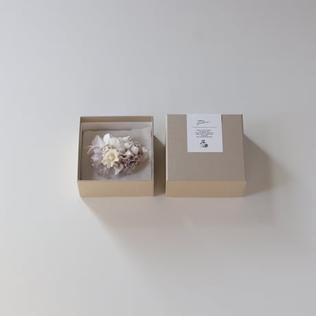 2way ヘアクリップコサージュ