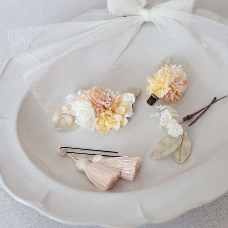 Bouquet head dress no.013 | le petit bonheur