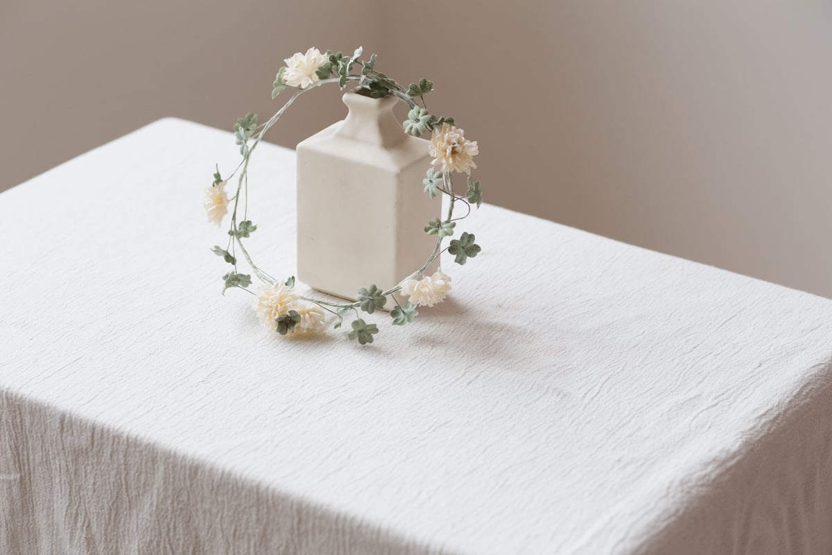 布花の冠 clover | le petit bonheur 布花の冠 clover | le petit bonheur