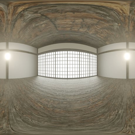 HDRI和室(和風建築)イメージ (exr)