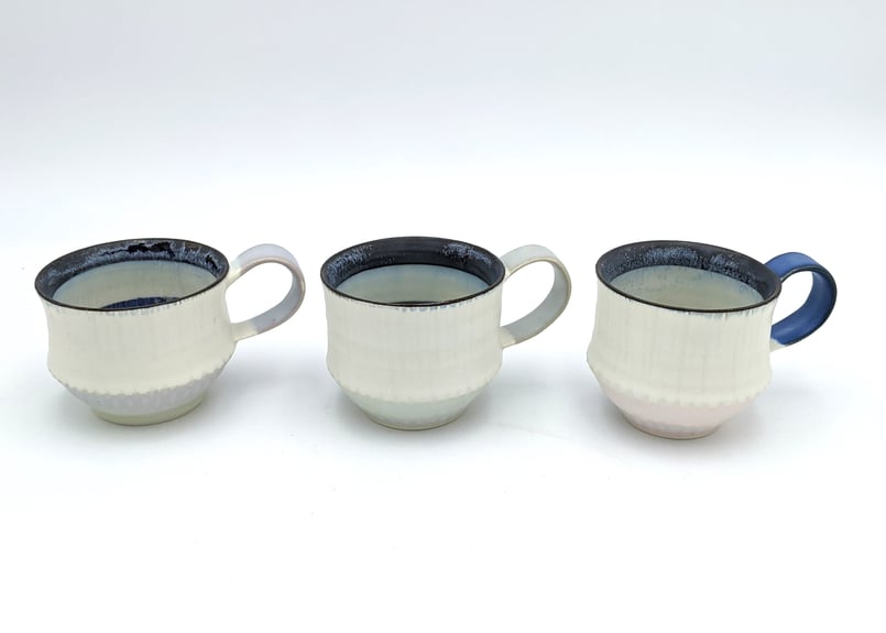 雪釉マグカップ 手みどり | 大雪窯オンラインショップ