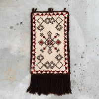 Tyrolean pattern rug mat
