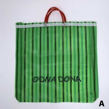 DONADONA printed Mexican mesh bag / XL