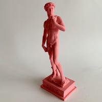 Italian colored David statues (pink)