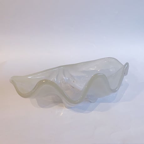 VTG Shell shape old plastic container