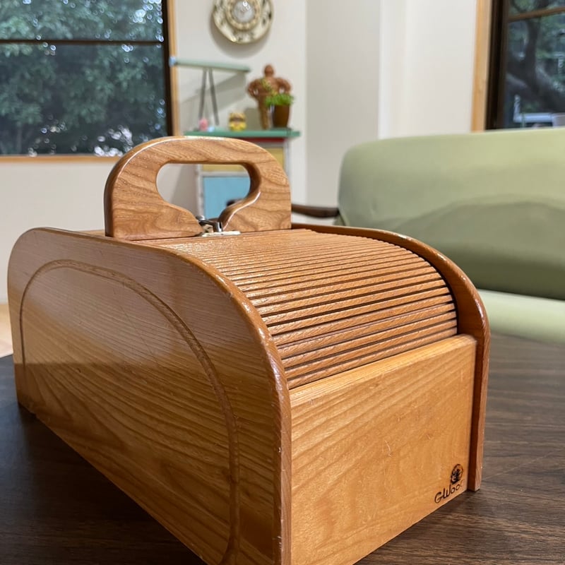 レトロ 蛇腹のソーイングBOX | ladybird