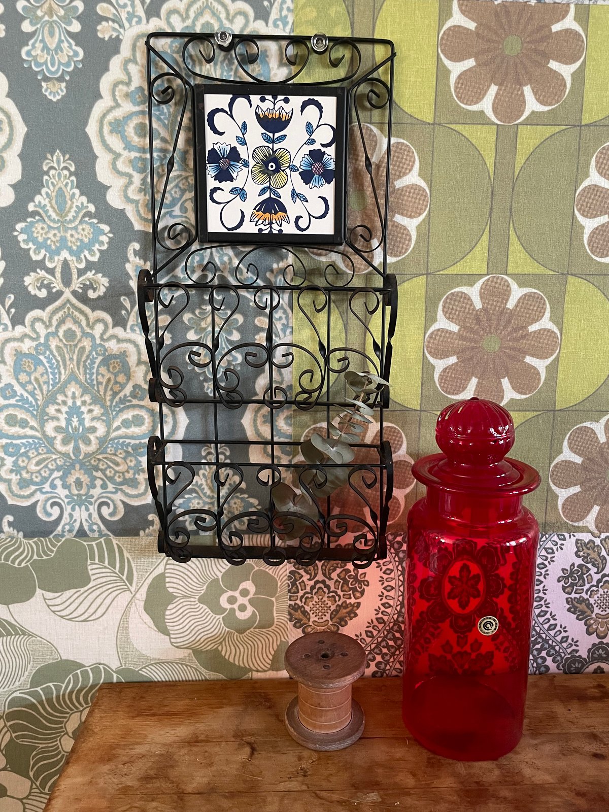 49.5cmx13cmx4.5cm アイアン レターラック 新品未使用 49.5cmx13cmx4