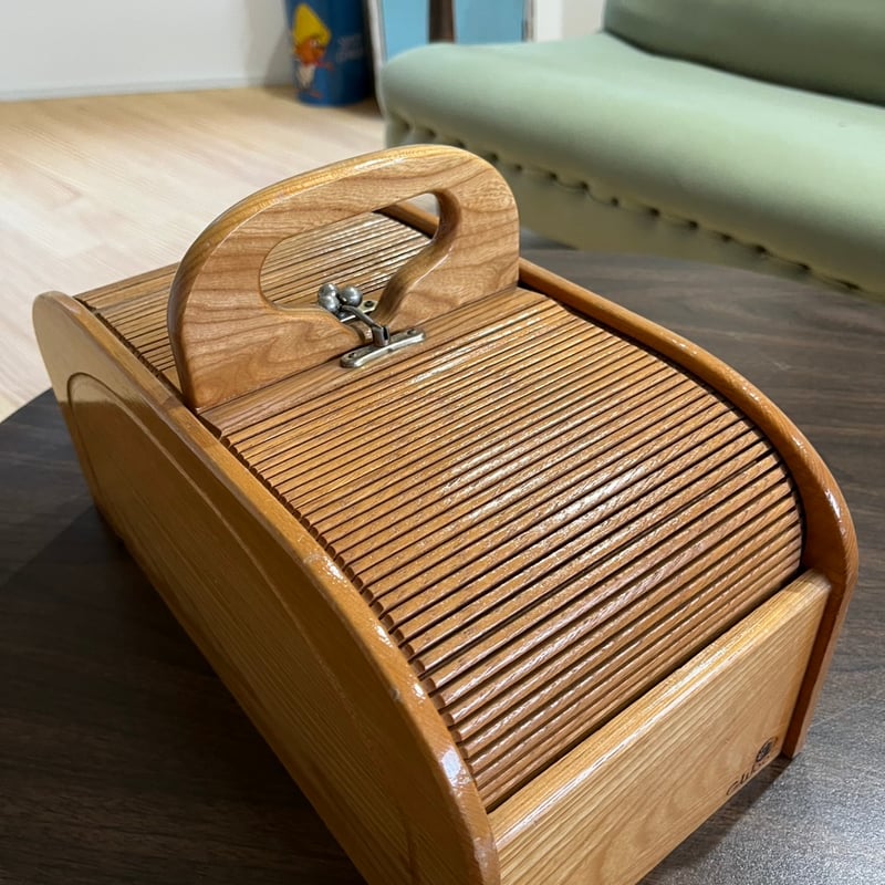 レトロ 蛇腹のソーイングBOX | ladybird