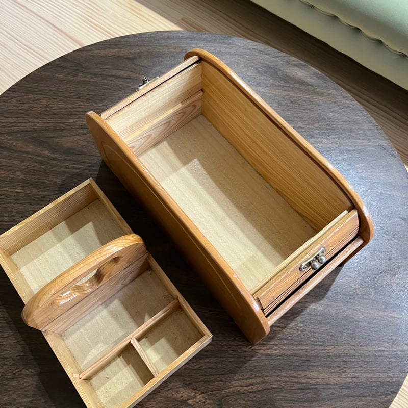レトロ 蛇腹のソーイングBOX | ladybird