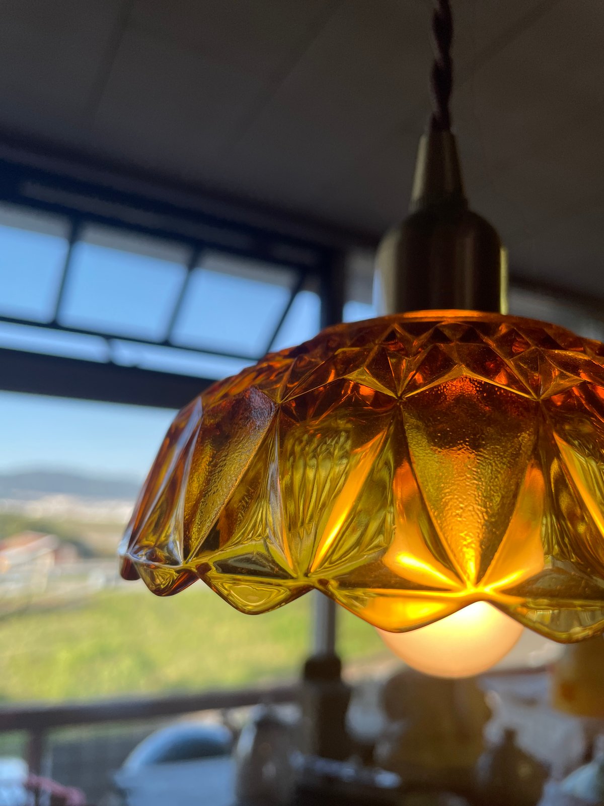 リメイクガラスのランプシェード | ladybird