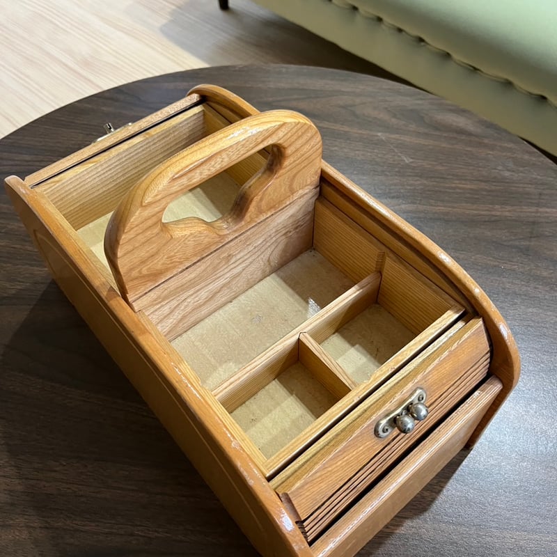 レトロ 蛇腹のソーイングBOX | ladybird