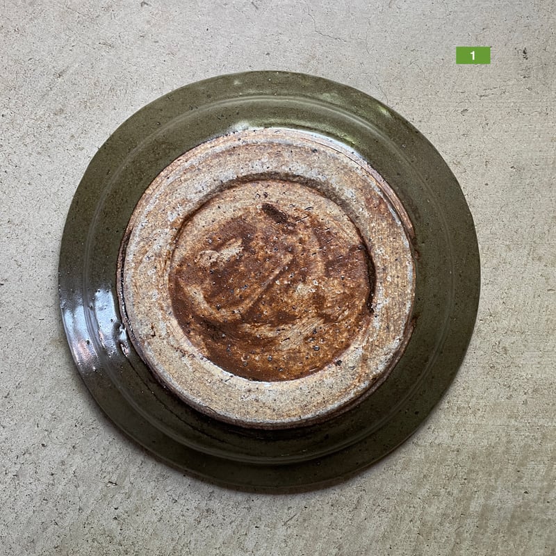 倉敷青木窯 三宅康太 8寸リム付き皿（1・2） | Linné