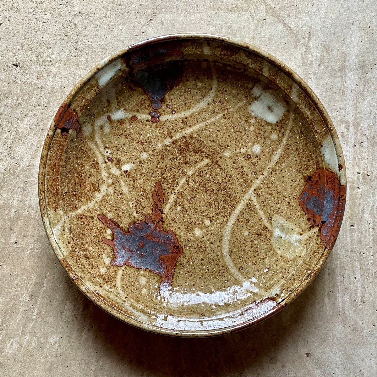 西持田窯 津田堅司 8寸皿 | Linné