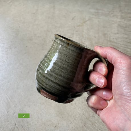 西持田窯　津田堅司　マグカップ（大・小）