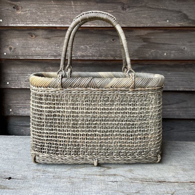 あけびのバック 宮本工芸 あけびの籠 薄型 ホラ編 弓手 - katakana - カタカナ