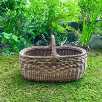大分】 風とんも舎 八つ目置きかご（A4サイズ） | Linné
