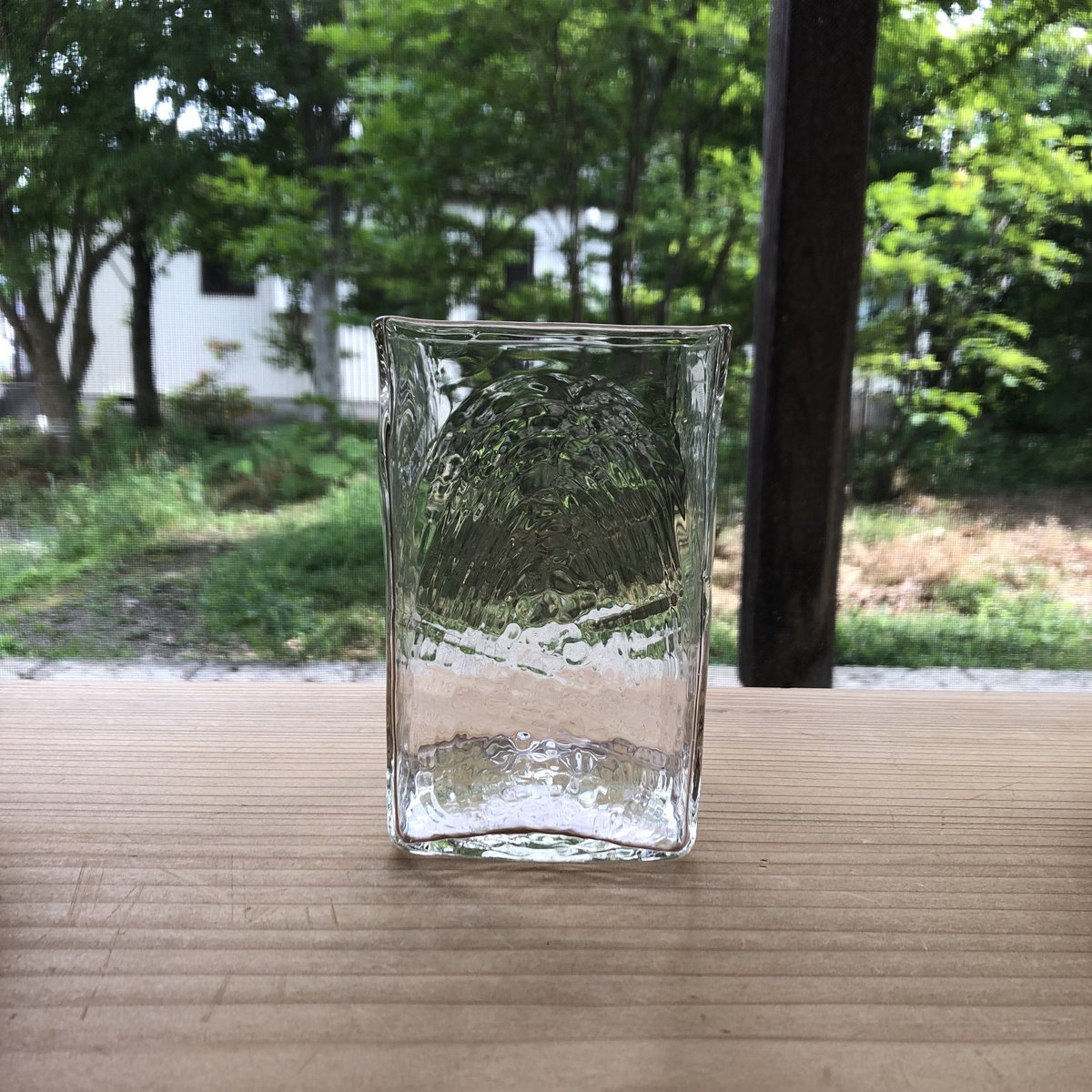 安土草多 ガラス 角花器(大) | Linné 安土草多 ガラス 角花器(大) | Linné