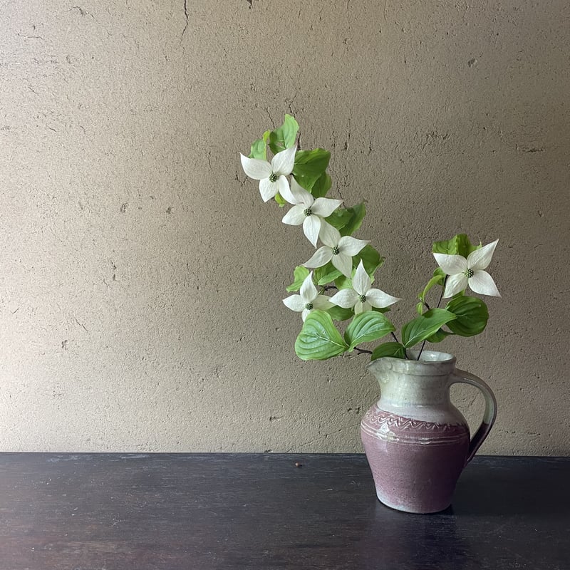 倉敷堤窯 武内真木 ピッチャー（辰砂釉／糠釉） | Linné