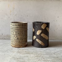掛谷康樹　練上手　筒（A・B）