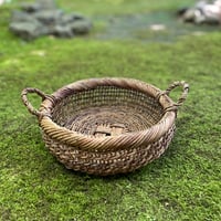 野沢温泉　あけび盛りかご