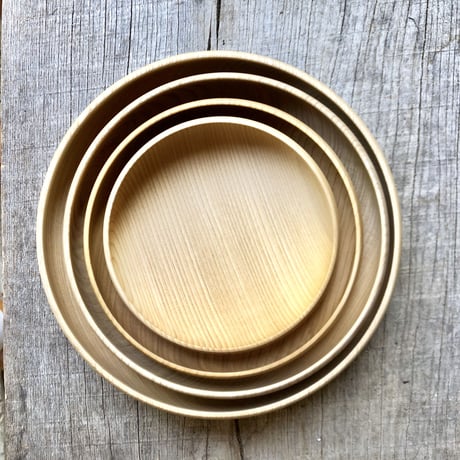 喜八工房　木の器　鉄鉢（15cm）