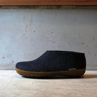 glerups   Shoe  チャコール（ラバーソール）