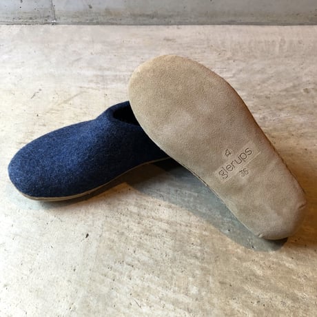 glerups   Shoe  デニム（レザーソール）