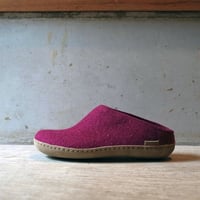 glerups   Slip-on クランベリー（レザーソール）