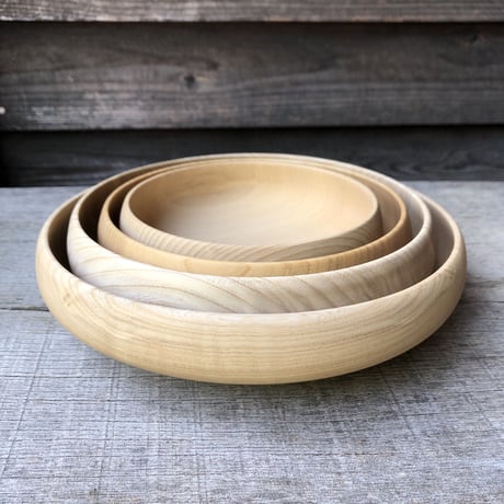 喜八工房　木の器　鉄鉢（15cm）