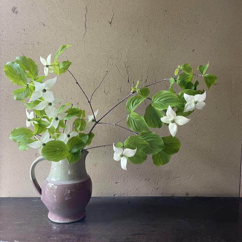 倉敷堤窯 武内真木 ピッチャー（辰砂釉／糠釉） | Linné