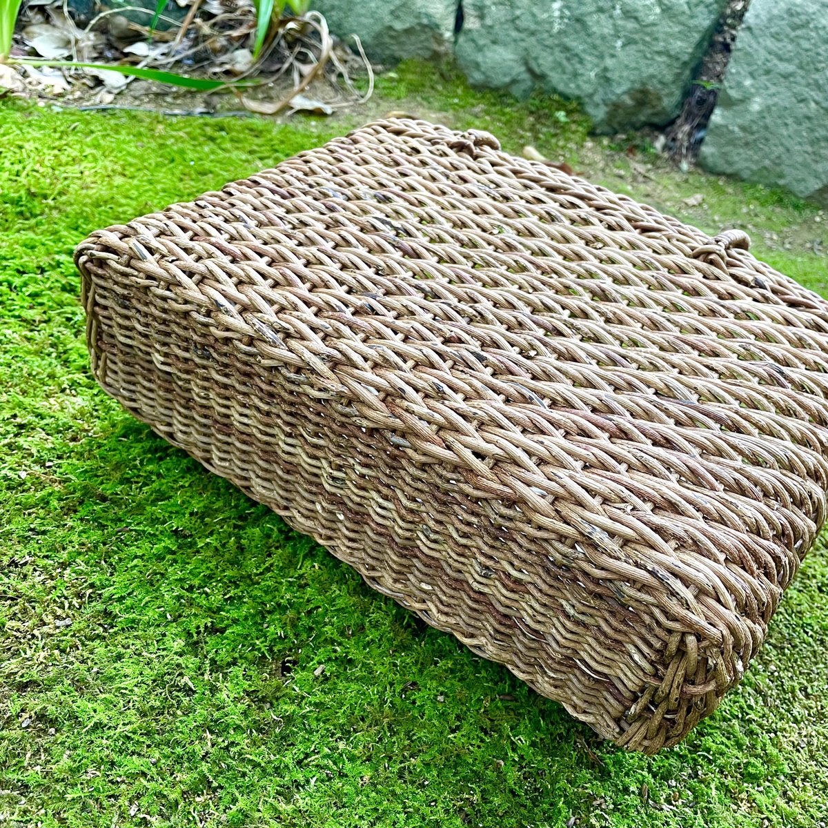 野沢温泉 あけびバッグ（松葉編み） | Linné