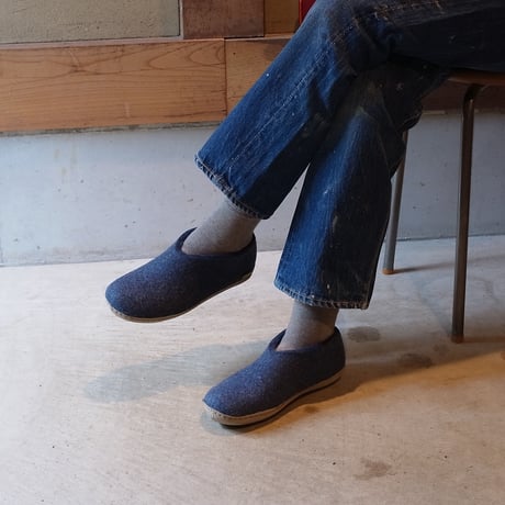 glerups   Shoe  デニム（レザーソール）