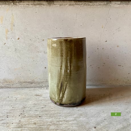 穂生窯　筒（大）1.2.3